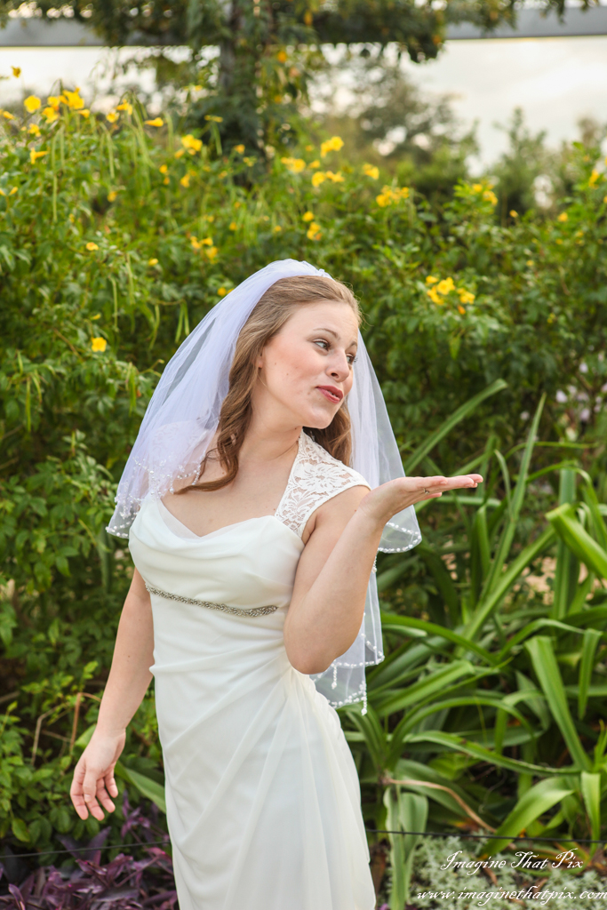 McGovern Centennial Gardens Bridal session in the botanical gardens (5)