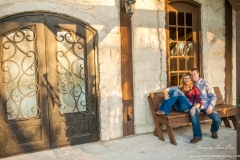 Pecan Springs Engagement Shoot - sunset (50)